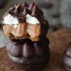 MASAS DE MERENGUE CON DDL con choco con leche