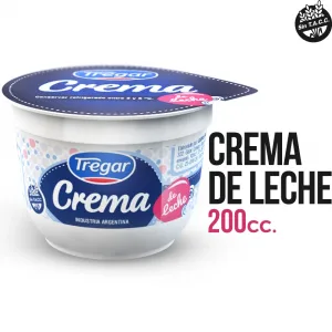 CREMA DE LECHE TREGAR 200CC